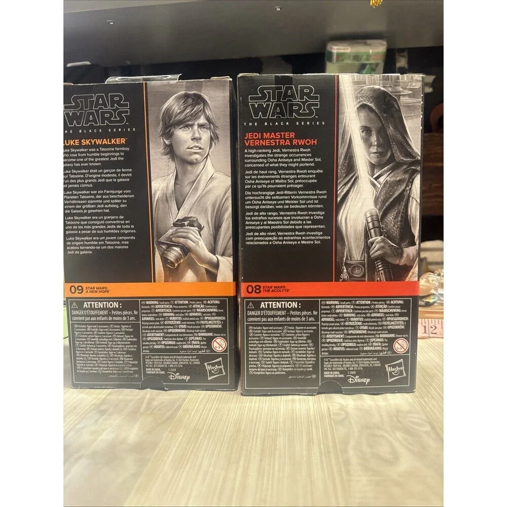Star Wars The Black Series Luke Skywalker, & V‎ .RWOH 6